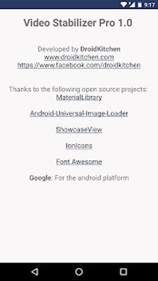 Скачать Видео Стабилизатор - Deshake (Разблокированная) версия 1.6 на Андроид