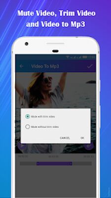 Скачать Video to Mp3 : Mute Video /Trim Video/Cut Video (Без кеша) версия 1.33 на Андроид