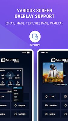 Скачать SGETHER Studio - Live Stream (Неограниченные функции) версия 1.2.9 на Андроид