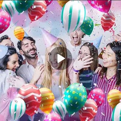 Скачать Video de cumpleaños con musica y fotos (Разблокированная) версия 26.0 на Андроид