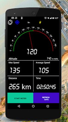 Скачать GPS спидометр  (Все открыто) версия 2.2.1 на Андроид