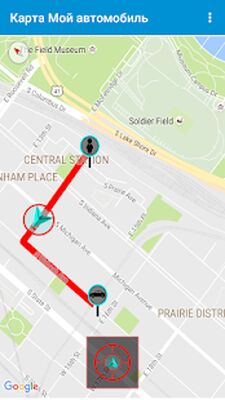 Скачать Найди мою машину - GPS навигация (Полный доступ) версия 4.60 на Андроид
