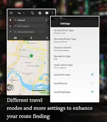 Скачать Offline Map Navigation - GPS Driving Route (Без Рекламы) версия 1.3.9.5 на Андроид