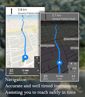 Скачать Offline Map Navigation - GPS Driving Route (Без Рекламы) версия 1.3.9.5 на Андроид