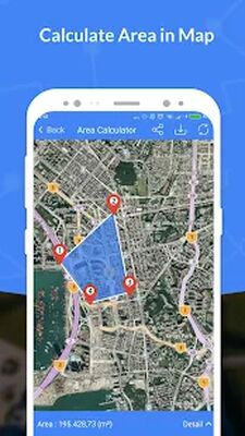 Скачать GPS, Maps, Navigate, Traffic & Area Calculating (Полная) версия 1.3.4 на Андроид