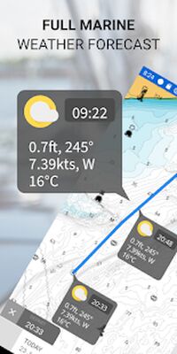 Скачать C-MAP - Marine Charts. GPS navigation for Boating (Полный доступ) версия 4.0.14 на Андроид