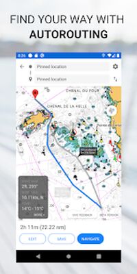 Скачать C-MAP - Marine Charts. GPS navigation for Boating (Полный доступ) версия 4.0.14 на Андроид