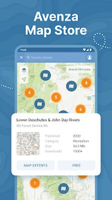 Скачать Avenza Maps: Offline Mapping (Все открыто) версия 3.14 на Андроид