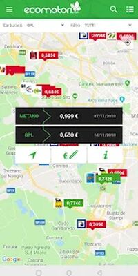 Скачать Distributori Metano, GPL e Colonnine by Ecomotori (Полный доступ) версия 2.0.0.24 на Андроид