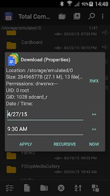 Скачать Total Commander (Разблокированная) версия Зависит от устройства на Андроид