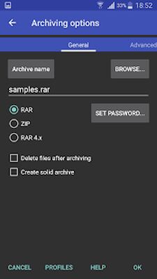 Скачать RAR (Без Рекламы) версия 6.10.build100 на Андроид