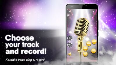 Скачать Karaoke voice sing & record (Без кеша) версия 9.0 на Андроид