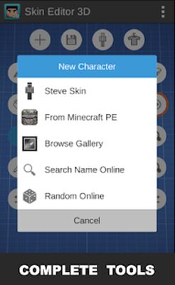 Скачать Skin Editor 3D for Minecraft (Полный доступ) версия 2.1 на Андроид