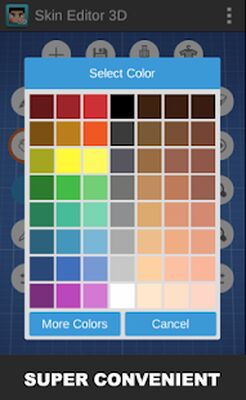 Скачать Skin Editor 3D for Minecraft (Полный доступ) версия 2.1 на Андроид