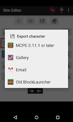 Скачать Skin Editor for Minecraft (Неограниченные функции) версия 3.0.1 на Андроид