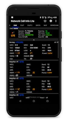 Скачать Network Cell Info Lite (Без кеша) версия 5.0.23 на Андроид