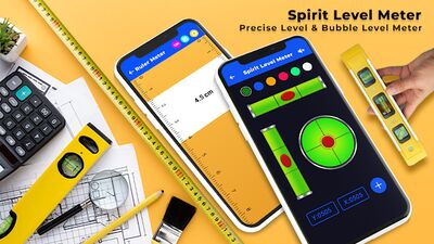 Скачать Spirit Level : Precise Level & Bubble Level Meter (Полная) версия 1.8 на Андроид