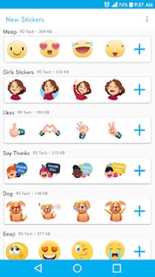 Скачать новые наклейки для Общаясь - Stickers for WhatsApp (Без кеша) версия 2.9.9 на Андроид