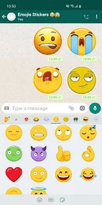 Скачать Новые 3D смайлики наклейки (WAStickerApps Emojis) (Полный доступ) версия 2.7.0 на Андроид