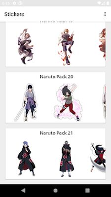 Скачать Stickers de Hokages de Konoha, Anime WastickerApps (Все открыто) версия 1.1.26 на Андроид