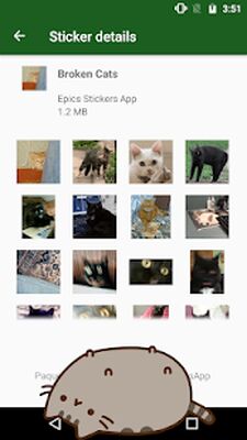 Скачать Анимированные WAstickerApps коты и котята Наклейки (Без кеша) версия 5.19 на Андроид