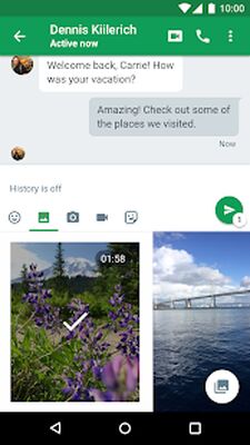 Скачать Hangouts (Полная) версия Зависит от устройства на Андроид