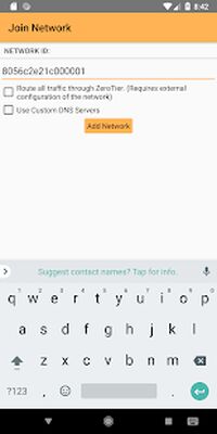 Скачать ZeroTier One (Неограниченные функции) версия 1.8.1-1 на Андроид