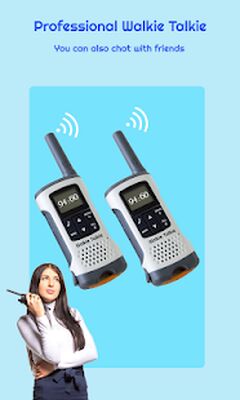 Скачать PTT Walkie Talkie Online Calling Without Internet (Неограниченные функции) версия 1.0.9 на Андроид