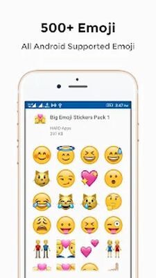 Скачать Big Emoji Stickers For Whatsapp WAStickerapps (Все открыто) версия 1.0.46 на Андроид