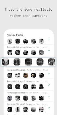 Скачать Romantic Stickers for WA - Love WAStickerApp (Полный доступ) версия 2.3 на Андроид