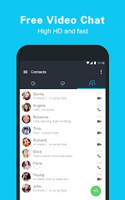 Скачать Hala Бесплатный видео чат Видеозвонок (Полный доступ) версия Зависит от устройства на Андроид