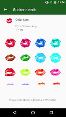 Скачать Анимированные Стикеры WAstickerApps Kisses in Love (Неограниченные функции) версия 5.13 на Андроид