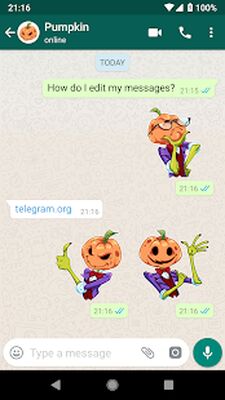 Скачать Stickers for WA - Halloween (Разблокированная) версия 1.0 на Андроид