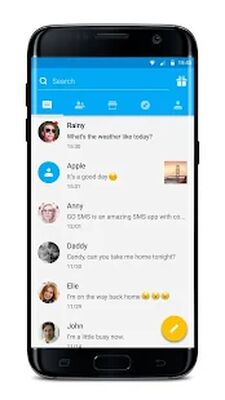 Скачать GO SMS Pro — темы, эмодзи, GIF (Встроенный кеш) версия 8.02 на Андроид