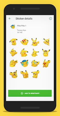 Скачать Pika pika stickerWA poke (Полный доступ) версия 1.0 на Андроид