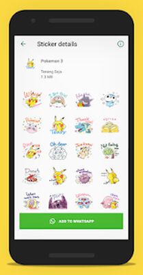 Скачать Pika pika stickerWA poke (Полный доступ) версия 1.0 на Андроид