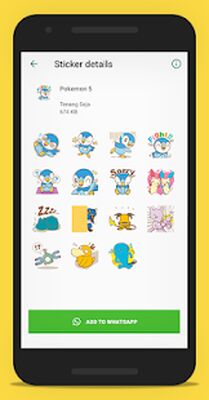 Скачать Pika pika stickerWA poke (Полный доступ) версия 1.0 на Андроид