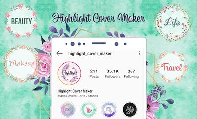 Скачать Highlight Cover Maker - Covers For Instagram Story (Полный доступ) версия 1.0.7 на Андроид