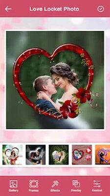 Скачать Любовь фоторамки - Love Locket Photo Editor (Разблокированная) версия 4.4 на Андроид