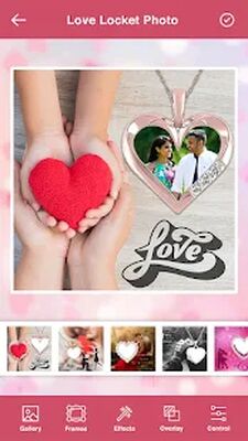 Скачать Любовь фоторамки - Love Locket Photo Editor (Разблокированная) версия 4.4 на Андроид