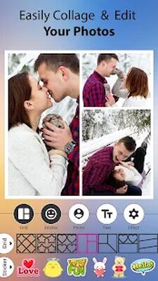 Скачать Love Photo - любовная рамка, коллаж, открытка (Неограниченные функции) версия 6.2.2 на Андроид