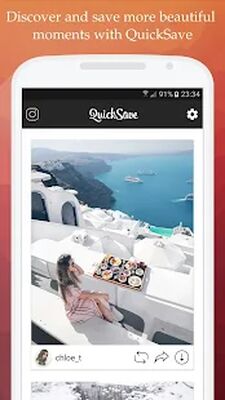 Скачать QuickSave ­- Скачать Instagram (Неограниченные функции) версия 2.4.1 на Андроид