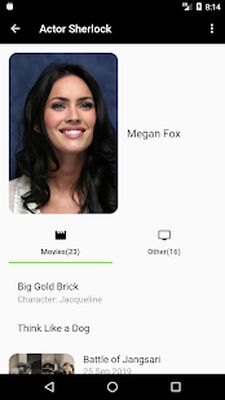 Скачать Actor Sherlock - знаменитости похожие на меня (Полный доступ) версия 1.0.8 на Андроид
