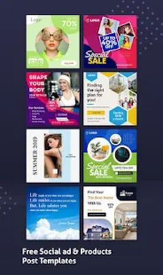 Скачать Poster Maker, Flyer Maker, Poster & Flyer Template (Встроенный кеш) версия 1.5.9 на Андроид