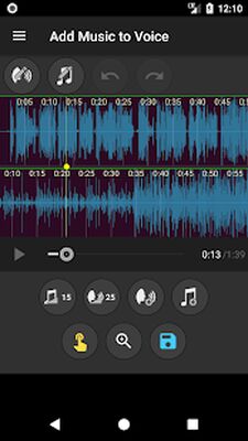 Скачать Add Music to Voice (Без кеша) версия 2.0.9 на Андроид