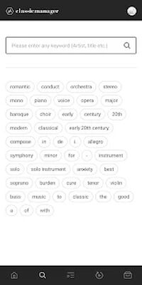 Скачать ClassicManager - classical music streaming (Неограниченные функции) версия 3.6.10-h.2 на Андроид