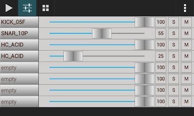 Скачать Groove Mixer - драм машина для создания музыки (Полный доступ) версия 2.5.1 на Андроид