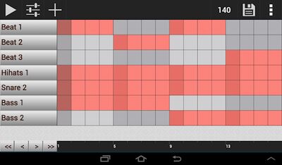 Скачать Groove Mixer - драм машина для создания музыки (Полный доступ) версия 2.5.1 на Андроид
