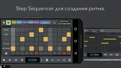 Скачать n-Track Studio: Запись аудио; барабаны и ритм (Полный доступ) версия 9.5.77 на Андроид
