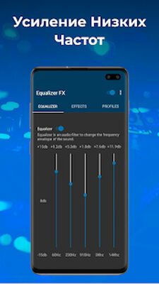 Скачать Эквалайзер FX: Усиление звука (Все открыто) версия 3.7.11.1 на Андроид